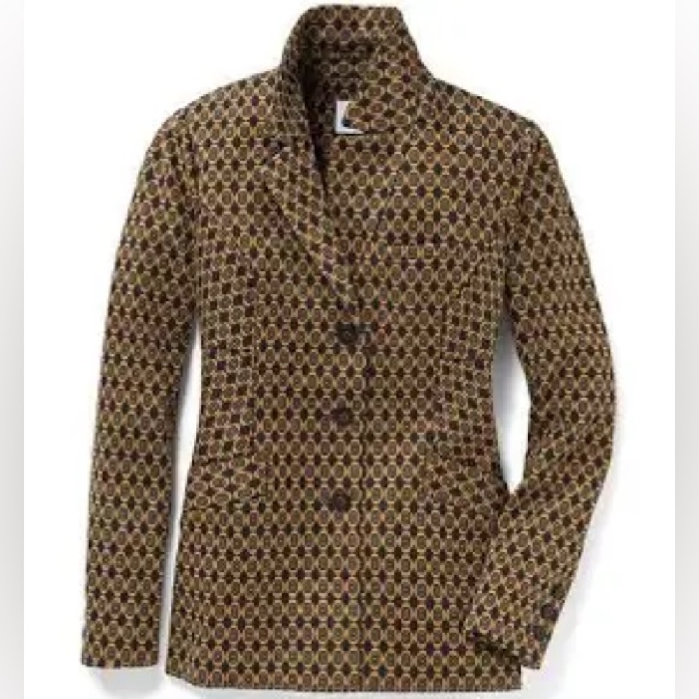 CAbi Kensington Proper Standout Medallion Blazer/Jacket Size S Style 3372